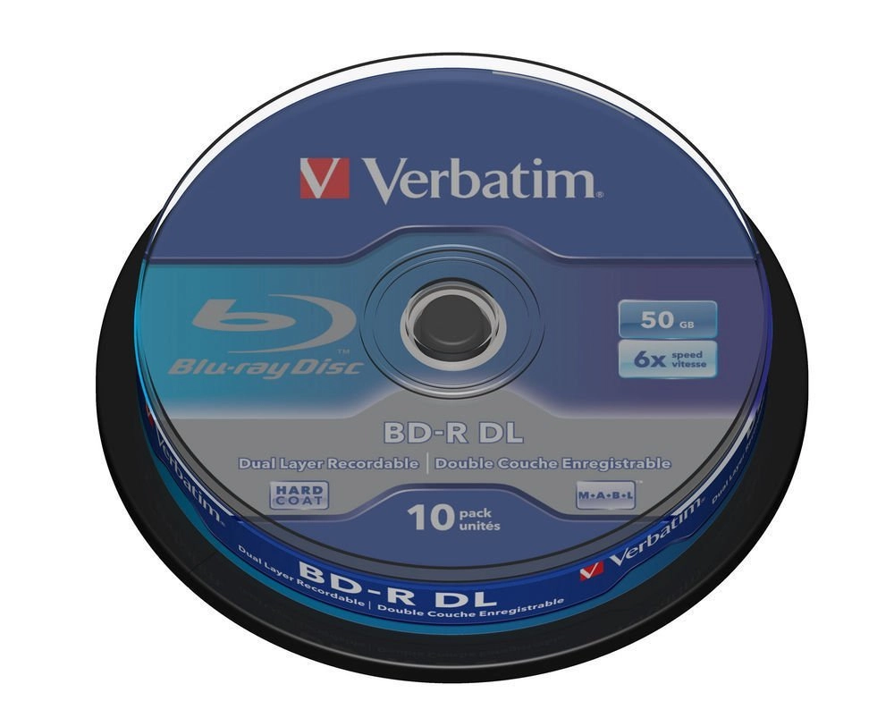 Verbatim 43746 blank Blu-Ray disc BD-R