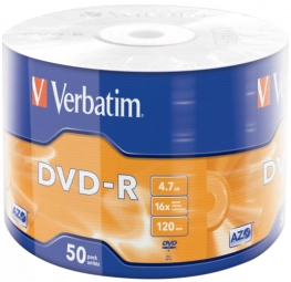 Verbatim 50x DVD-R 4.7GB 43788