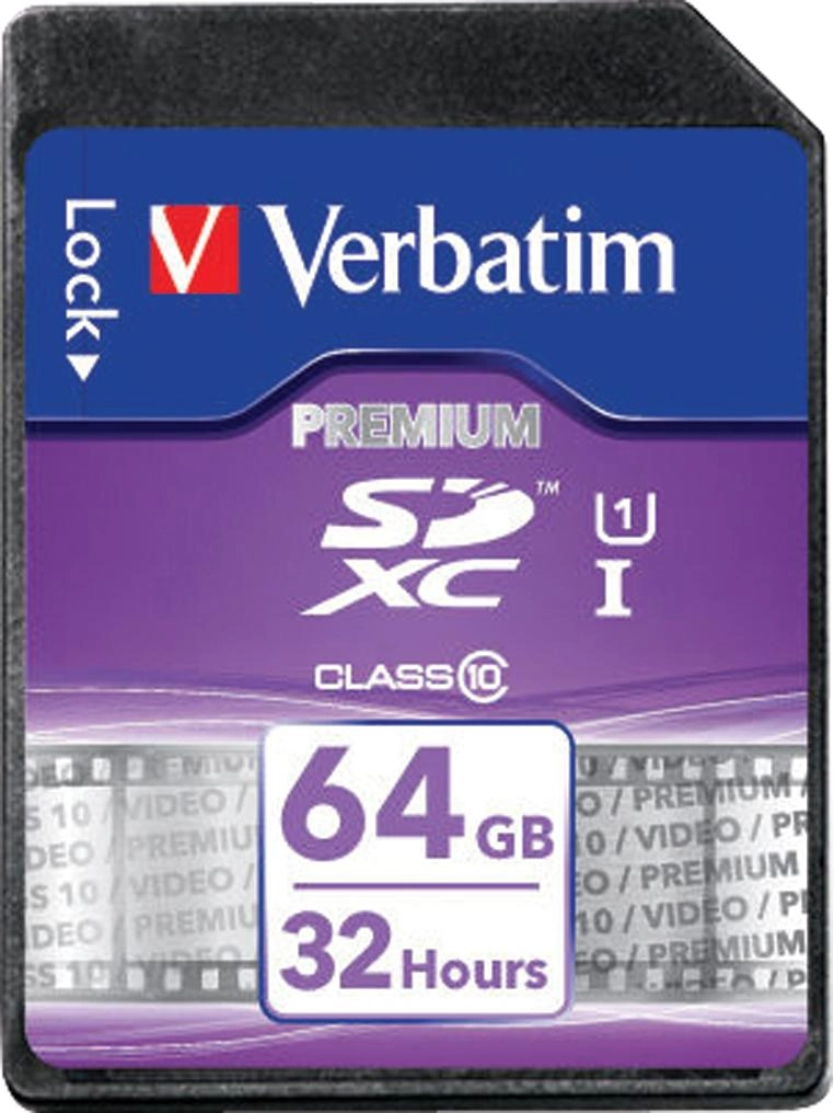 Verbatim VB-SDXC10-64G 44024 VER44024 0023942440246 023942440246