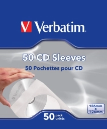 Cover for CD/DVD Verbatim 50 pcs