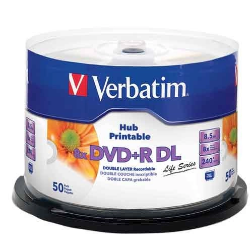 Verbatim 97693 blank DVD 8.5