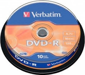 Verbatim DVD-R Matt Silver 4.7