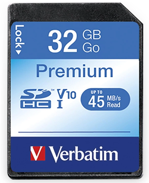 Memory card Verbatim SDHC 32GB Class10