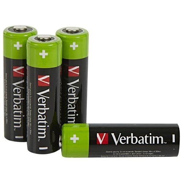 Verbatim AA 2500mAh battery 4pcs. 0023942495178