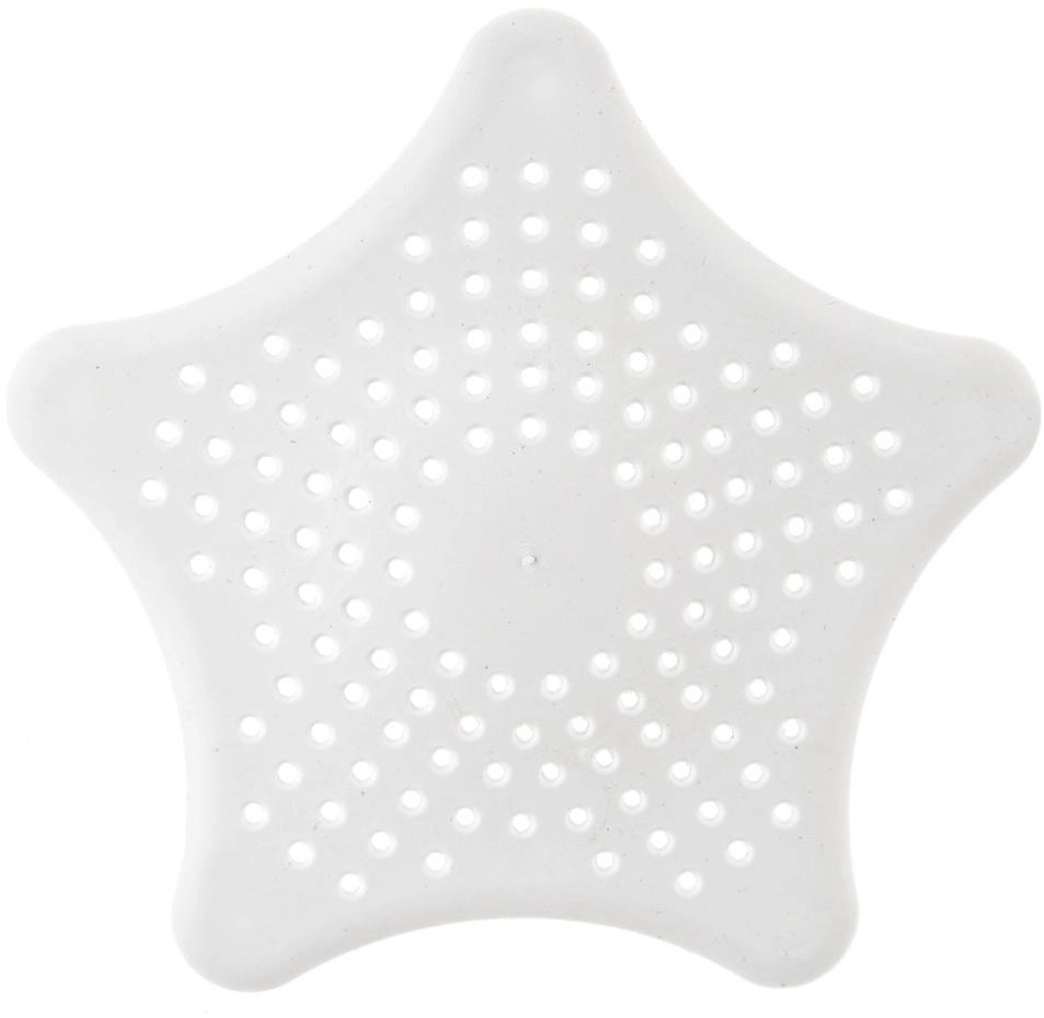 Verk Sink strainer white with suction