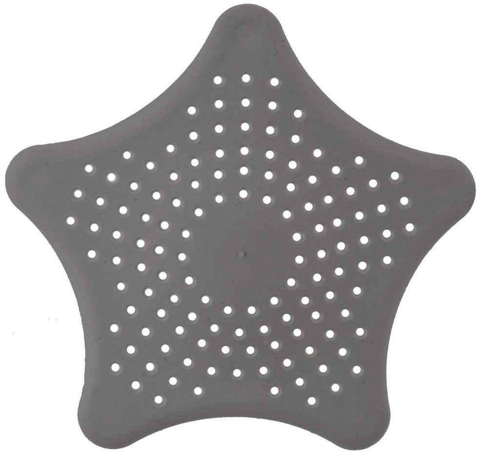 Verk Gray sink strainer with suction