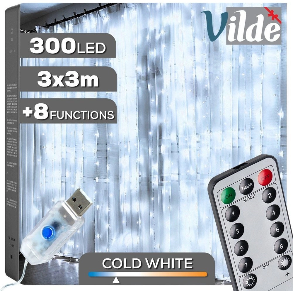 Verk Light Curtain 300 LEDs 3