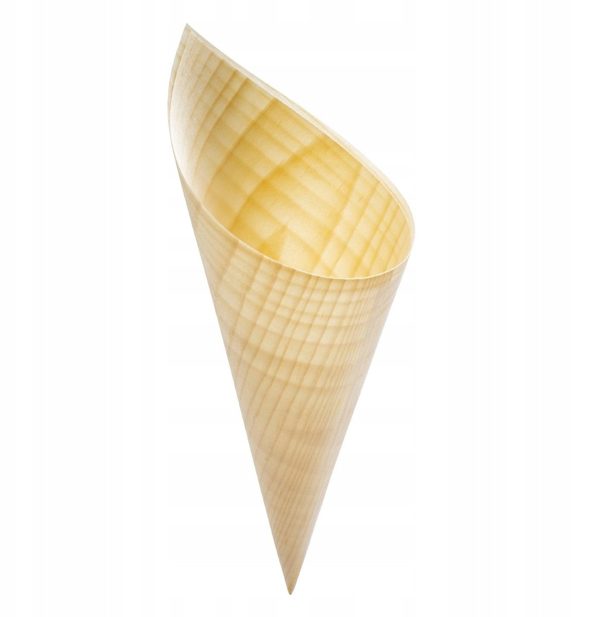 Wooden horn 7.5x19.5 cm