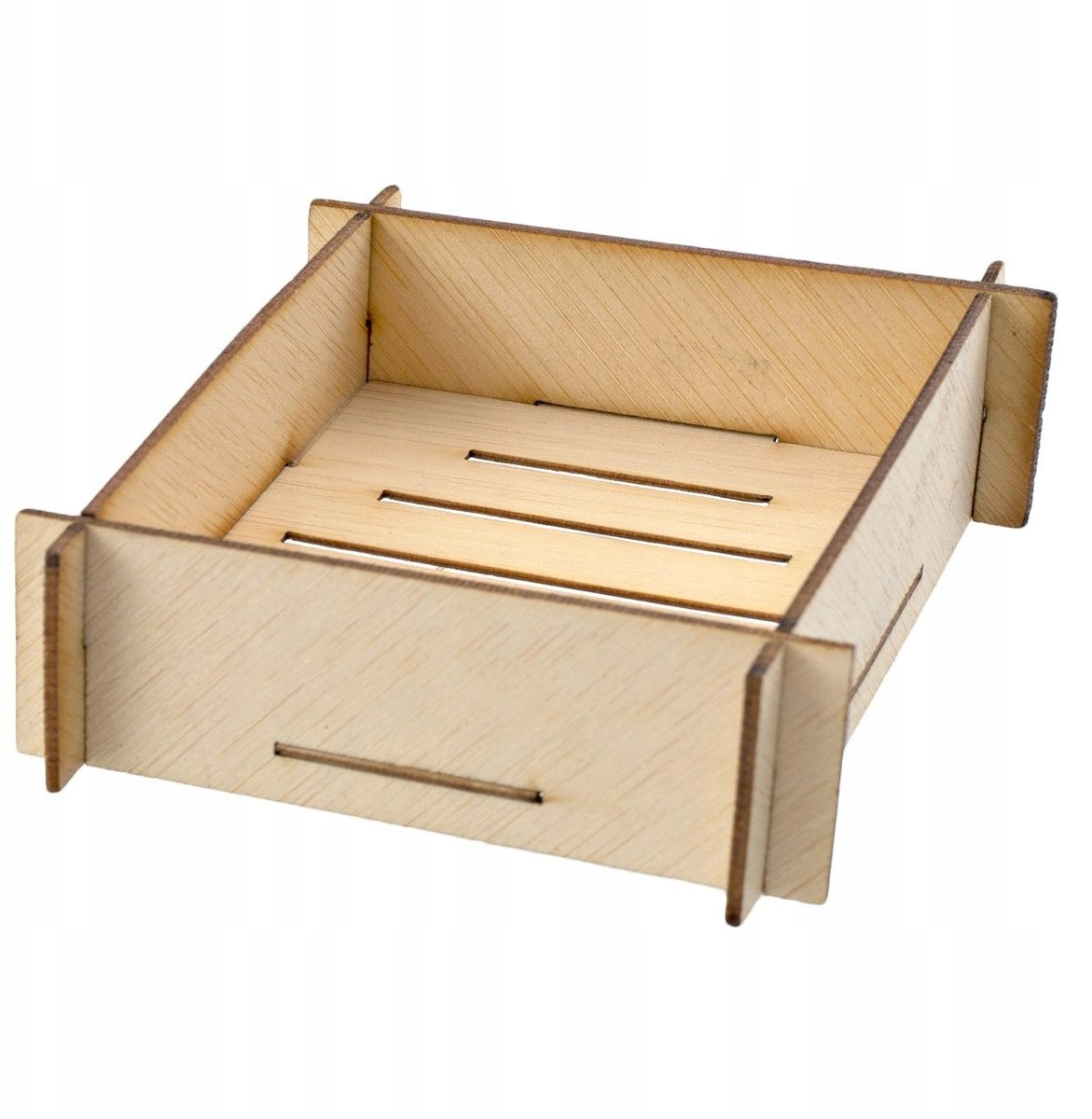 Bamboo dish 8x8 cm pack (6