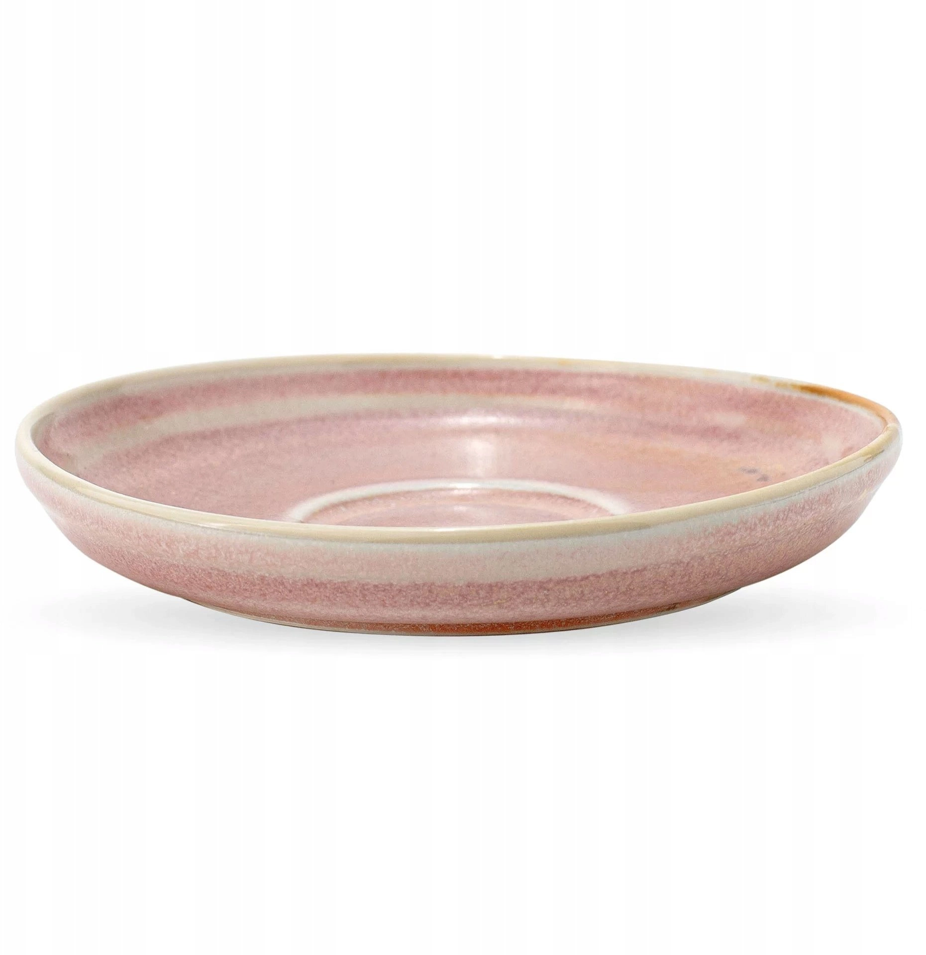 Verlo Saucer  12 cm  pink  Rustic