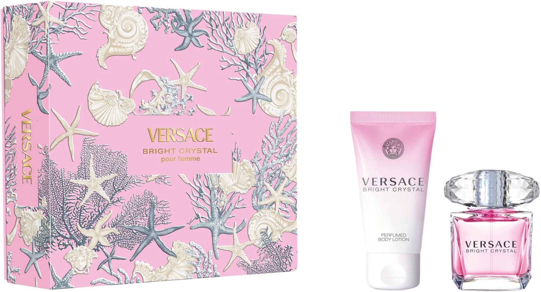 VERSACE SET (BRIGHT CRYSTAL EDT/S 30ML