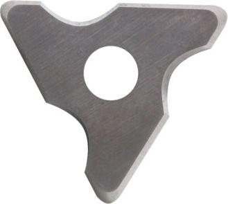 Vertical cutting insert for bevelers B45