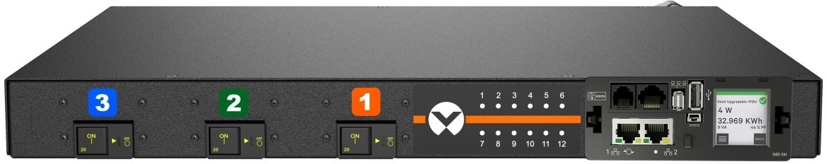 Vertiv Geist DUU5M1R6-12CF17-1S02A0H00-S power distribution unit