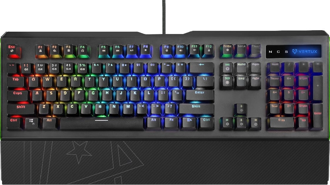 Klawiatura Vertux Vertux Klawiatura Mechaniczna Blue
