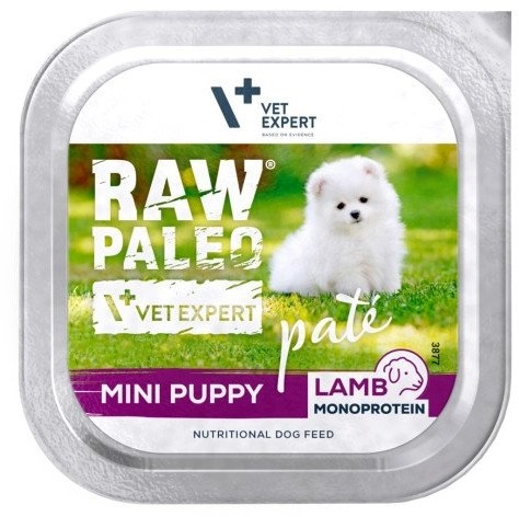 RAW PALEO Pâte Mini Puppy Lamb