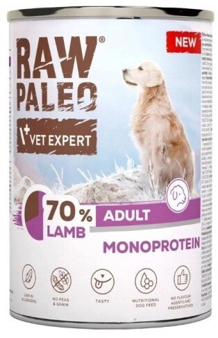 VETEXPERT Raw Paleo Lamb - wet