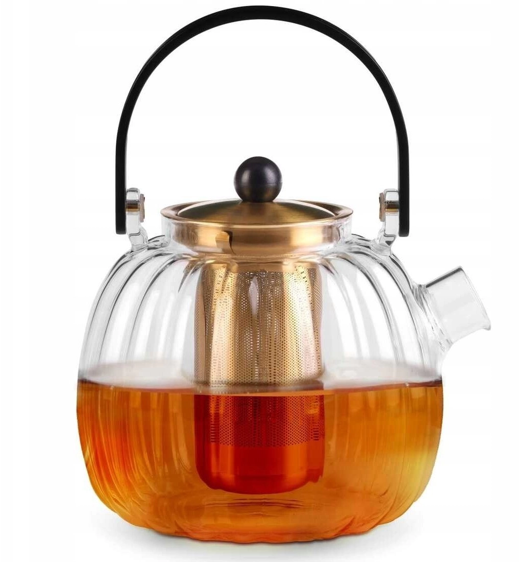 Vialli Design Tea infuser 1000ml gold