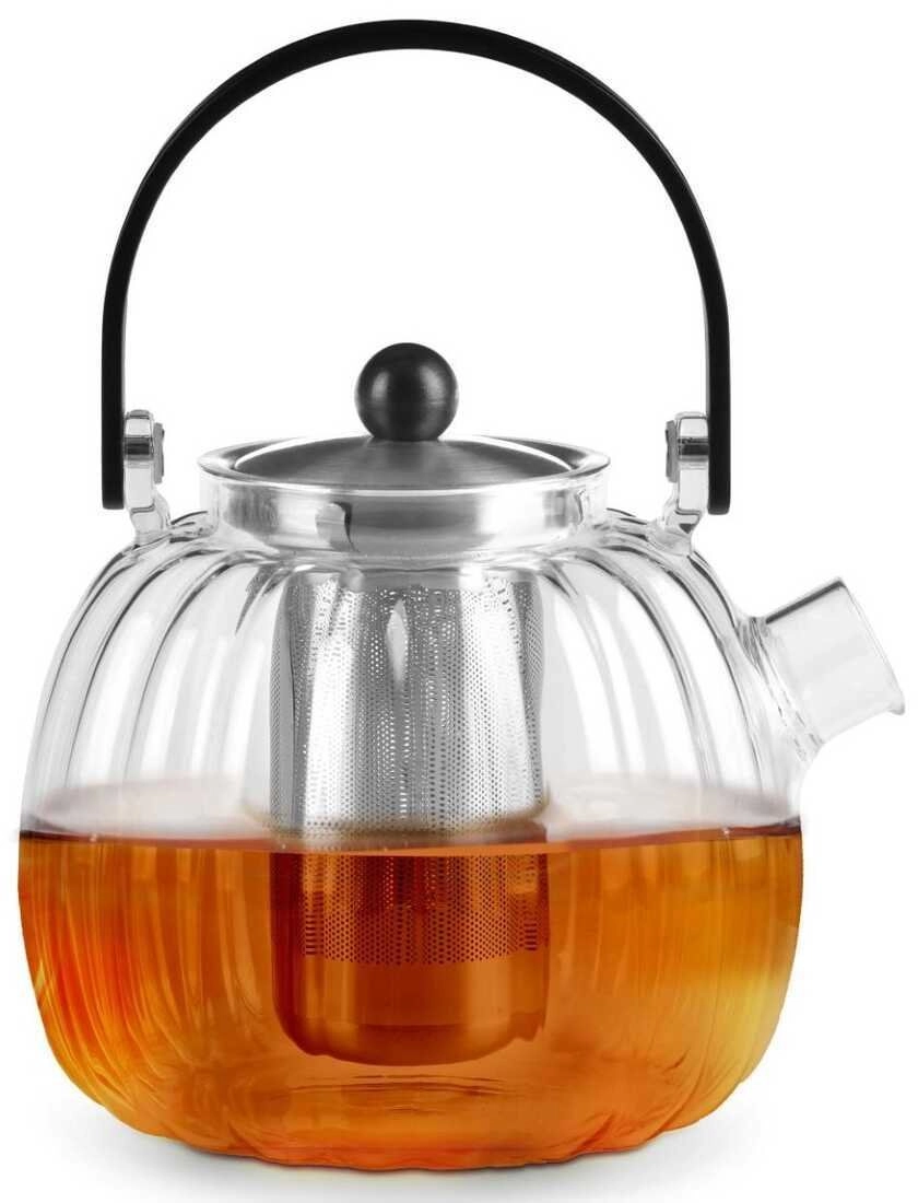 Vialli Design Tea infuser 1000ml silver