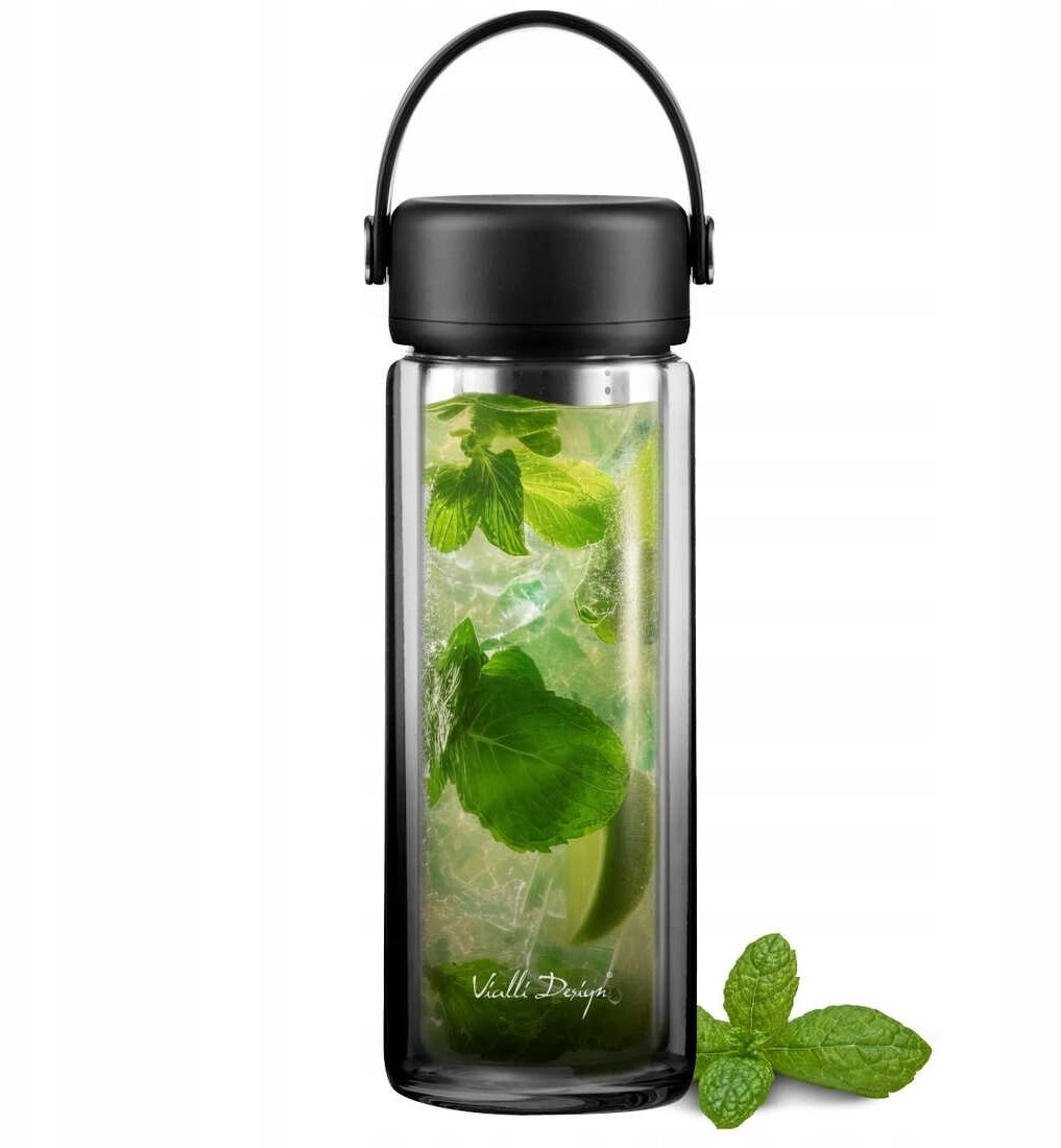 Vialli Design Double wall bottle with