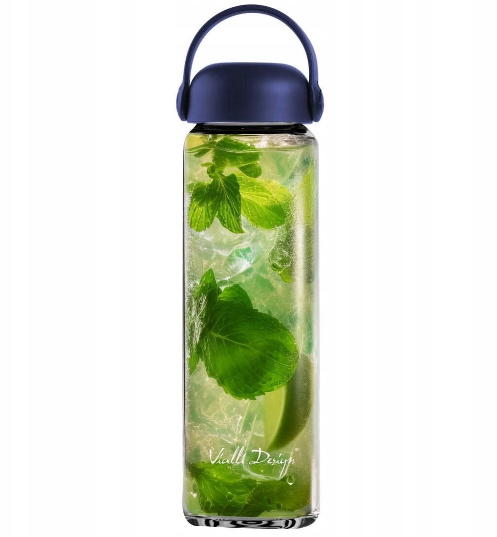 Vialli Design Fuori glass water bottle