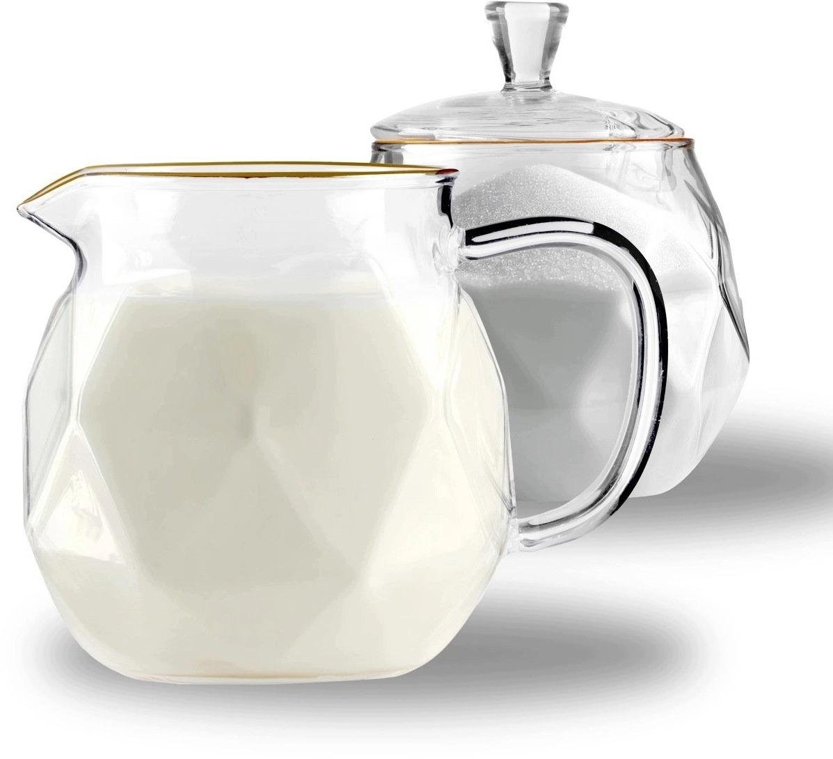 Vialli Design Sugar bowl and milk