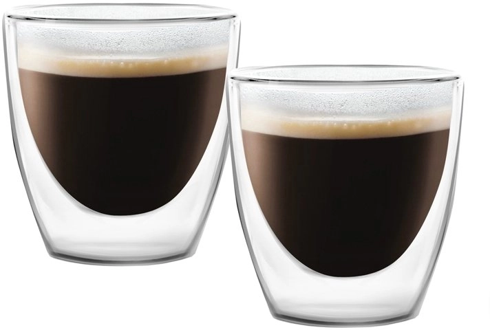 Vialli Design Thermal glasses for espresso