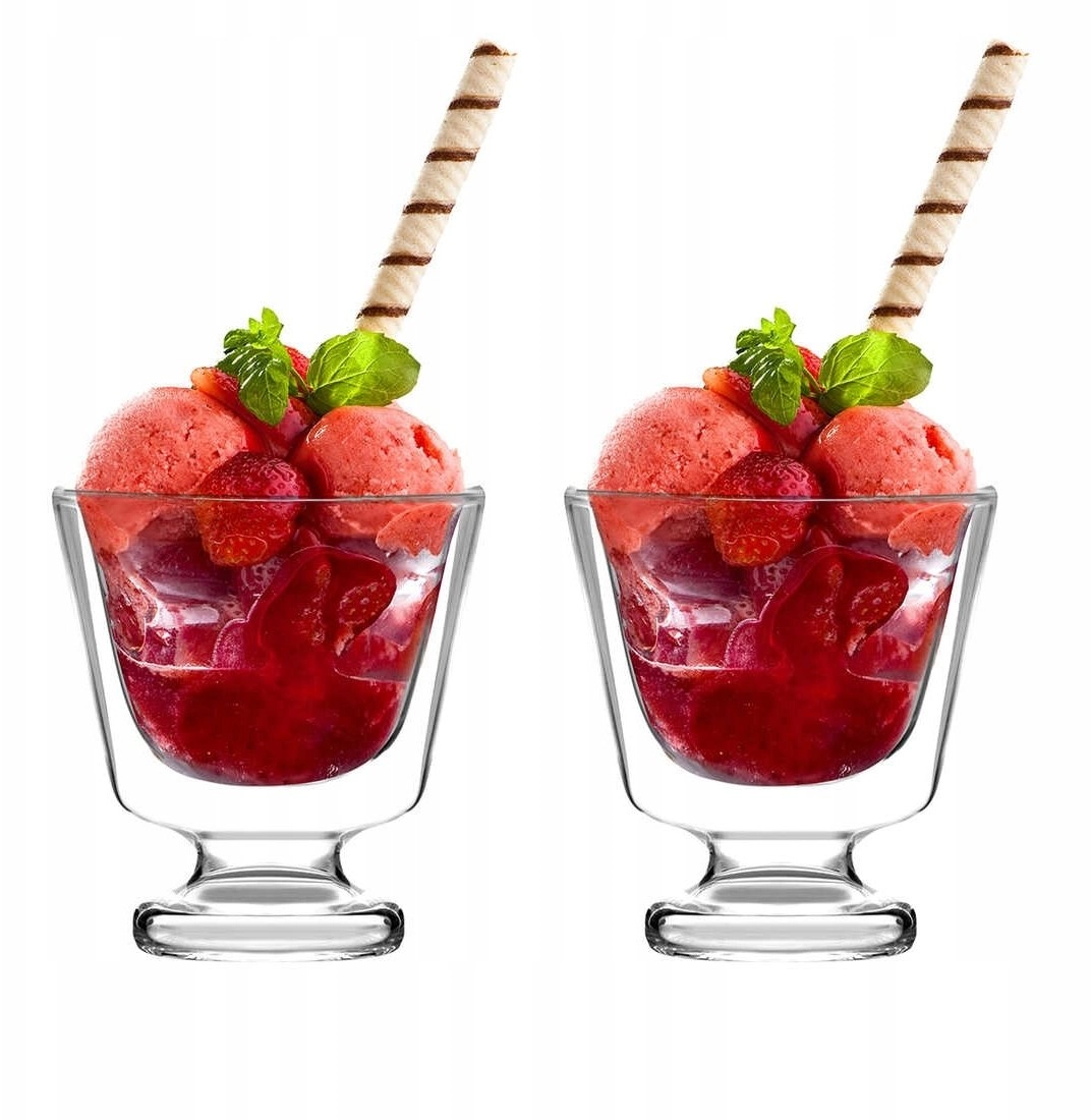 Vialli Design 2 double-wall dessert cups