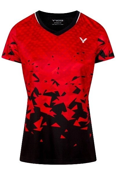 VICTOR T-54101 D women`s shirt red