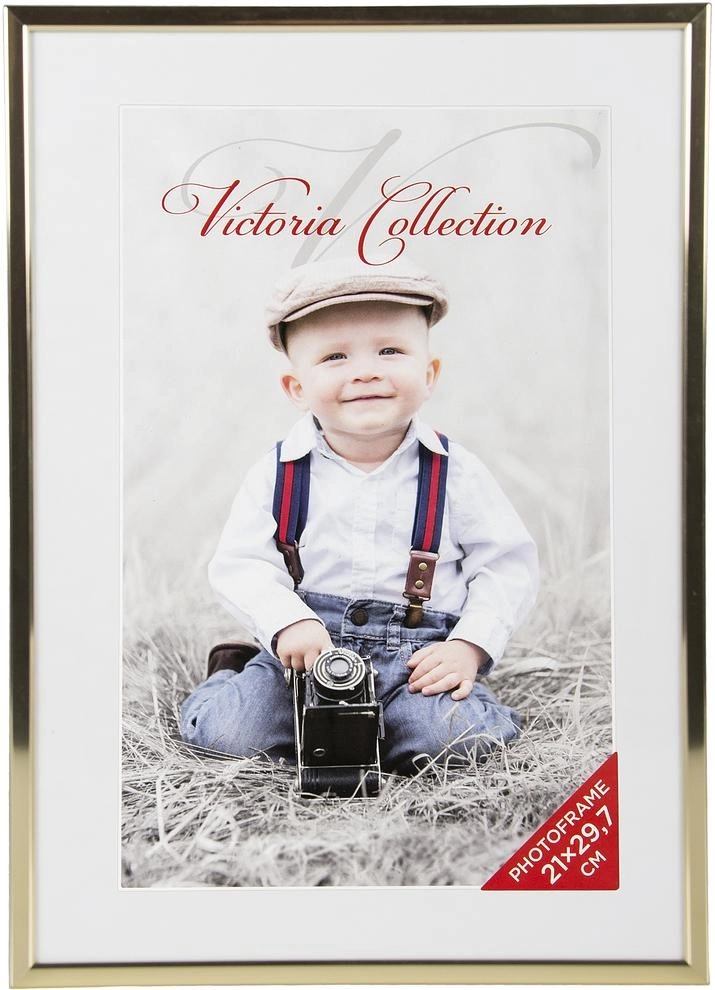 Photo frame Aluminium 21x30 gold 20245