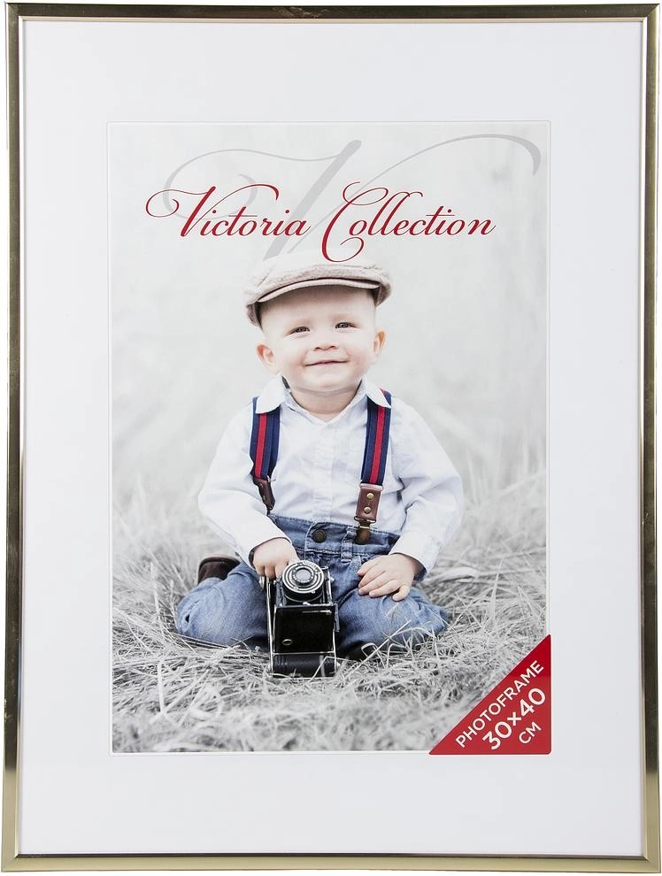 Photo frame Aluminium 30x40  gold 20252