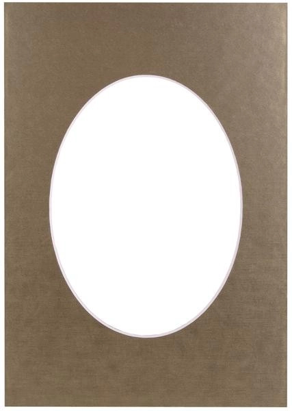 Paspartū 15x21 zeltīts ovāls 20737 4741326207372