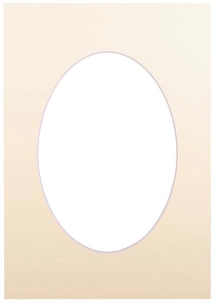 Paspartū 30x40 cepumu krāsas ovāls 20757