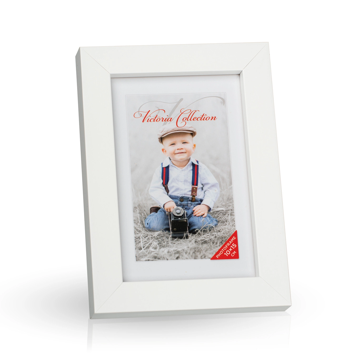 Cubo photo frame 10x15  white 21387