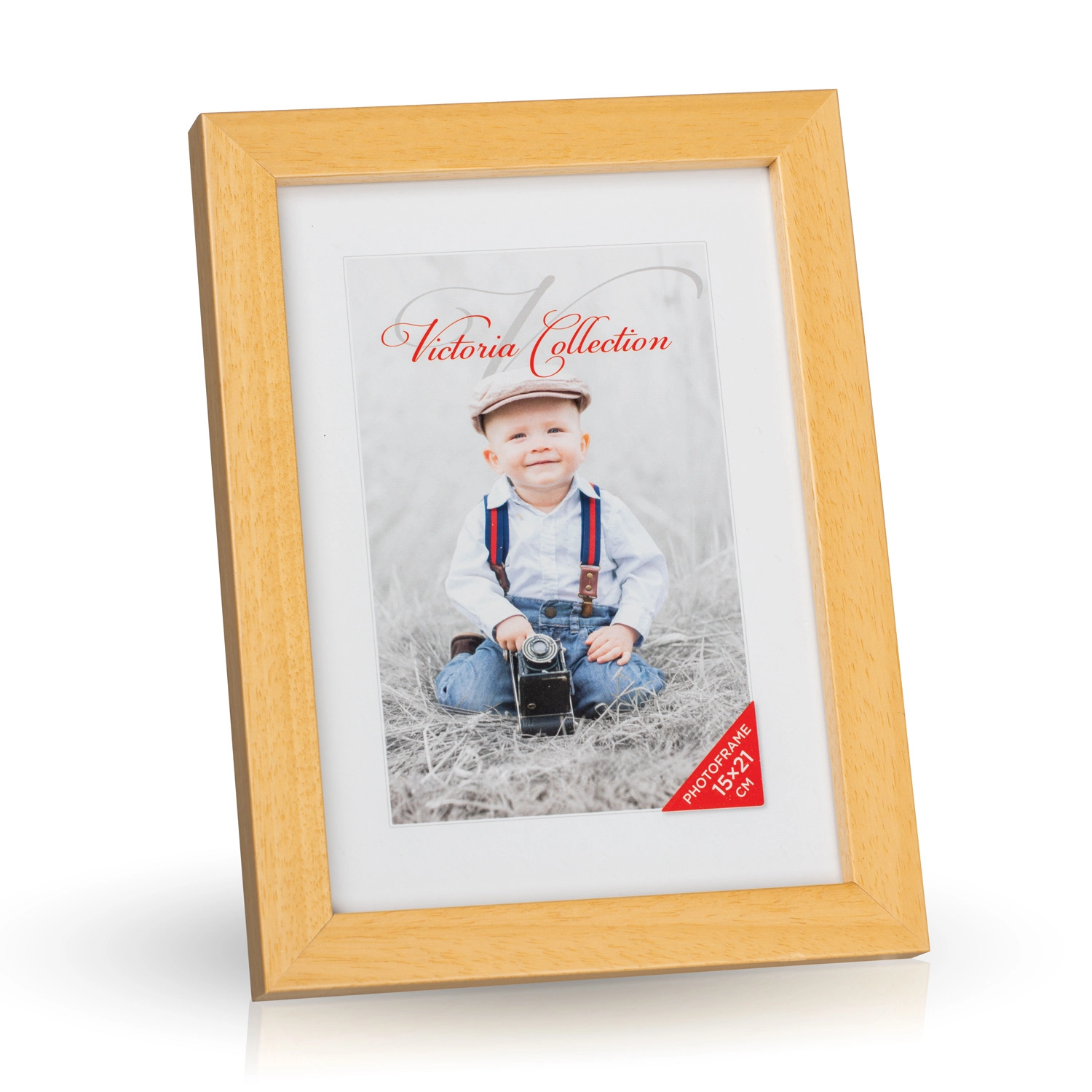 Cubo photo frame 15x21  natural 21393