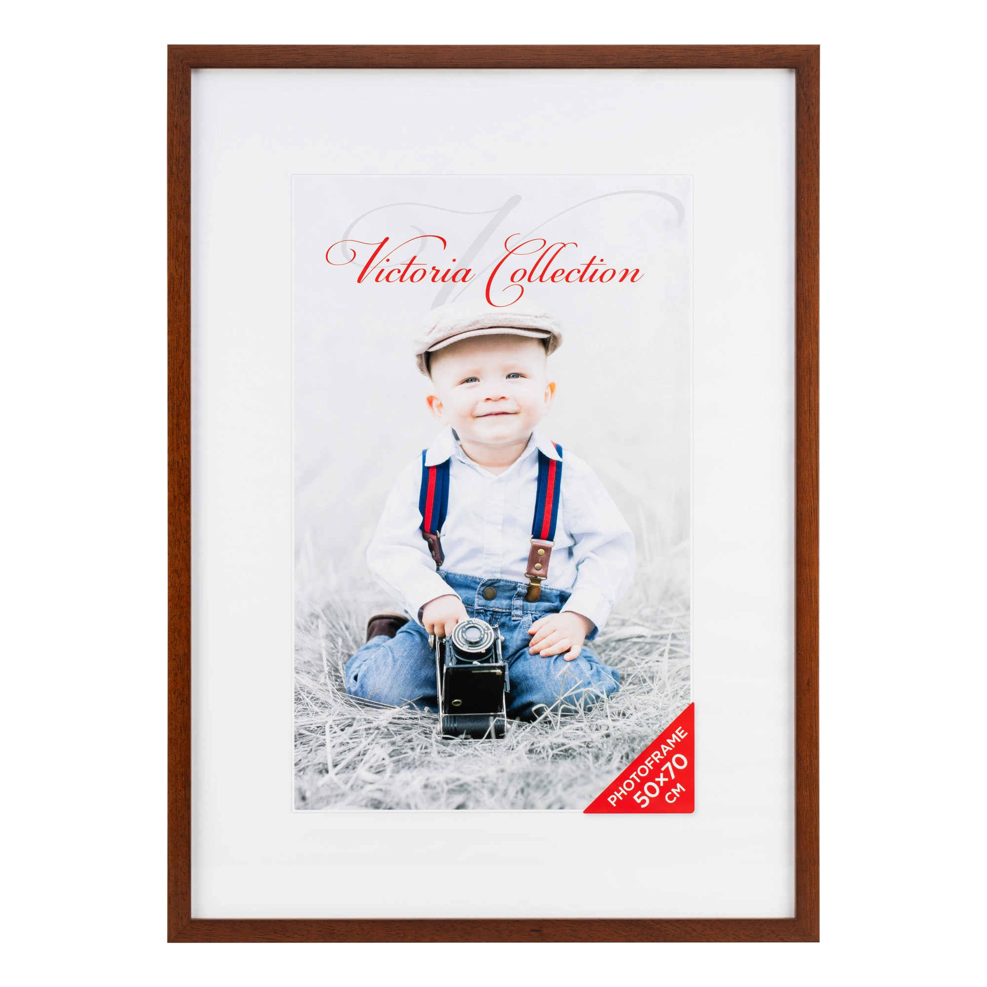 Cubo photo frame 50x70 brown (VF2277)