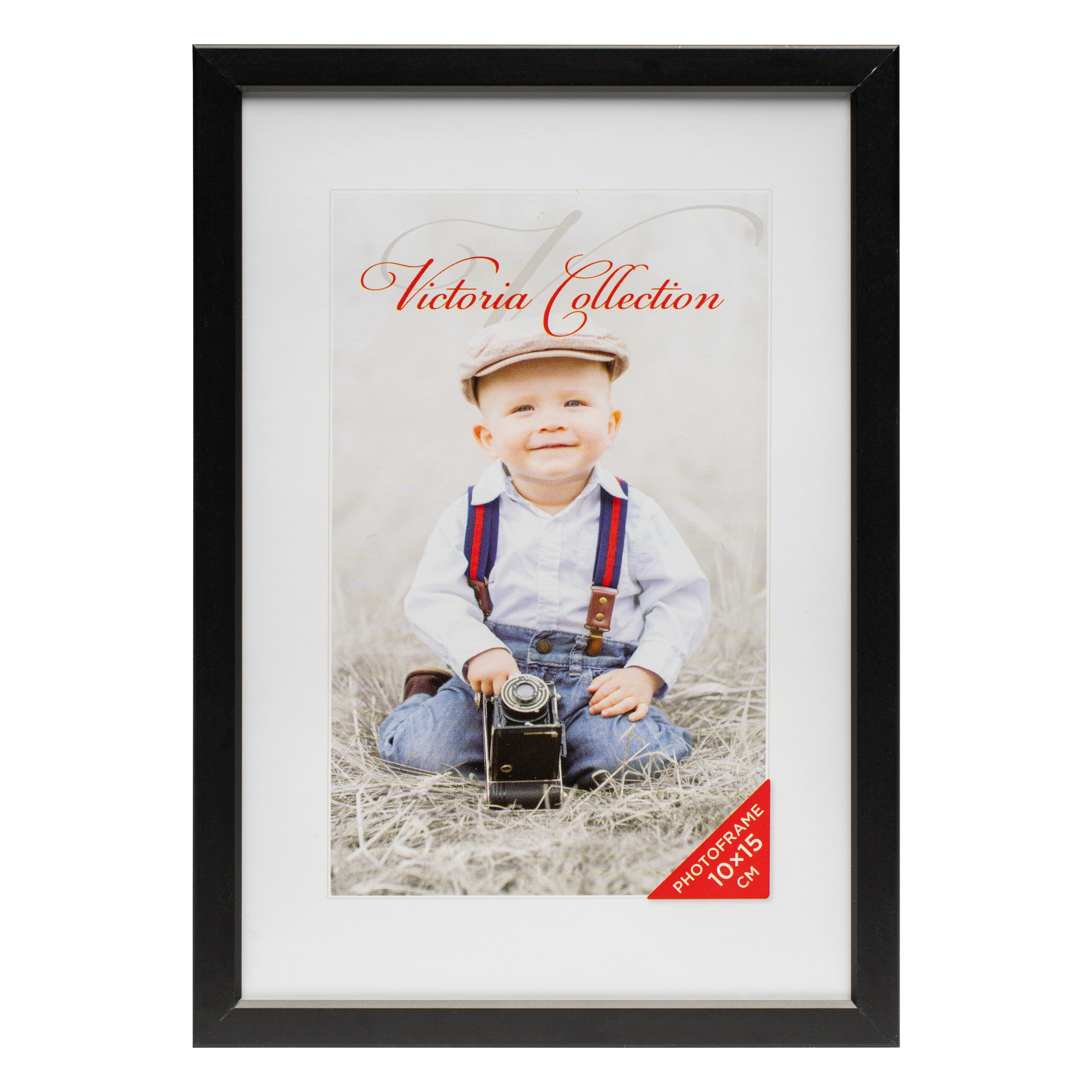 Photo frame Aluminium 10x15  black 21446