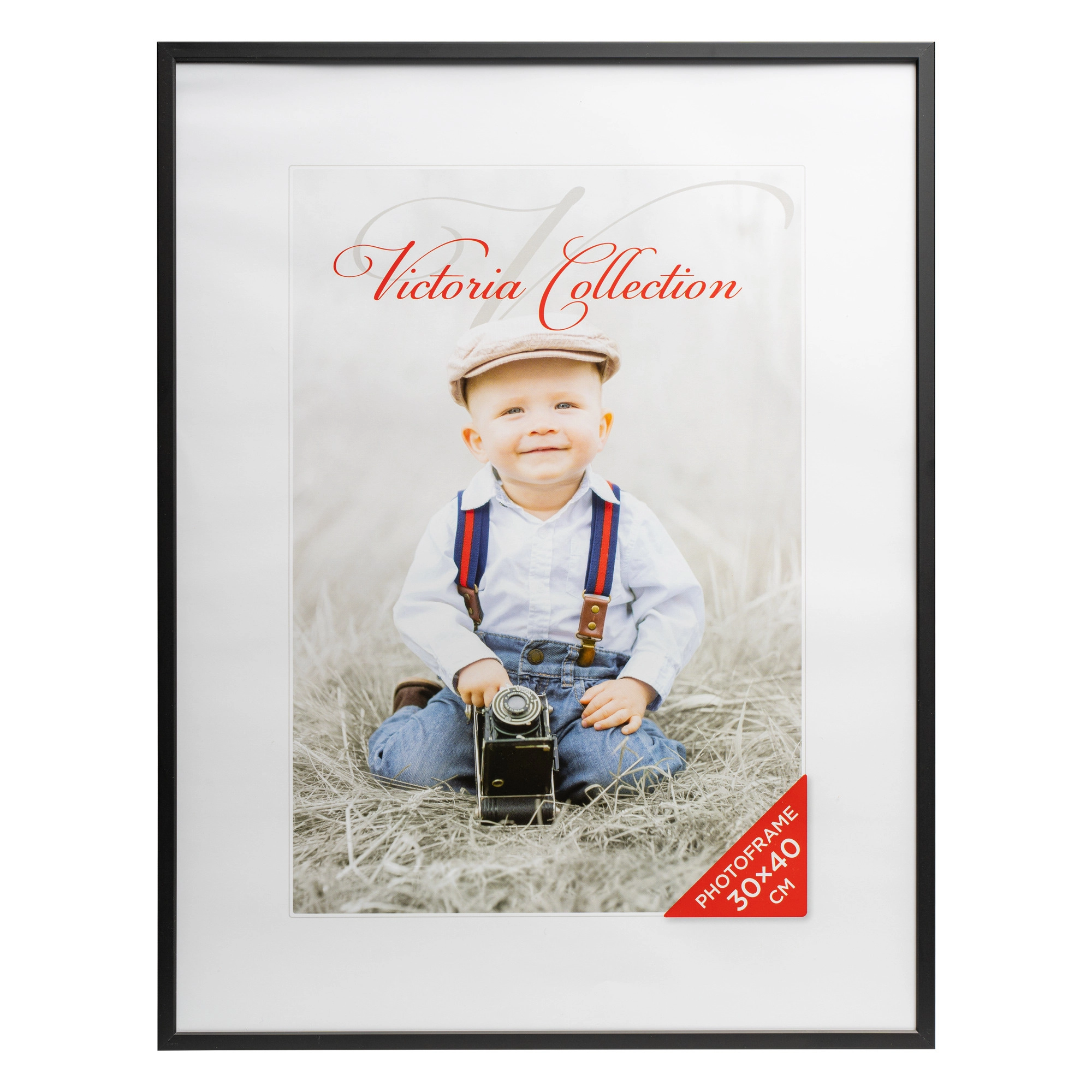 Photo frame Aluminium 30x40  black 21452