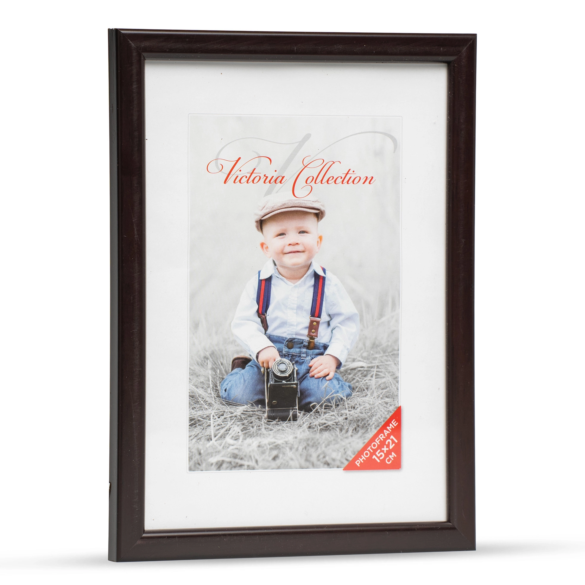 Photo frame Aura 15x21  mahogany 21458