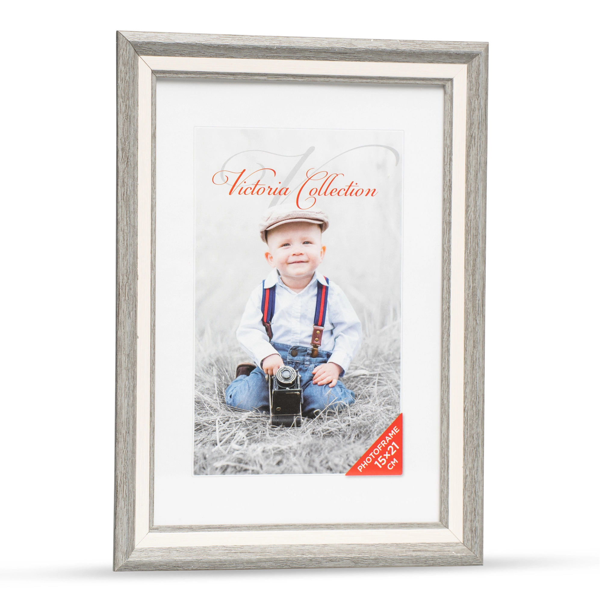 Photo frame Action 2 15x21  grey/white