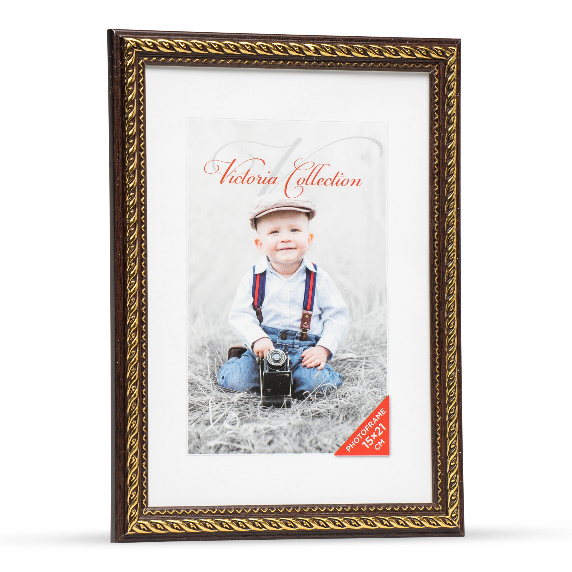 Photo frame Action 4 15x21  black/gold