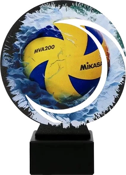 Victoria Sport Metal trophy with marble