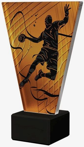 Victoria Sport Monochrome glass trophy on