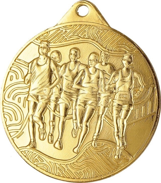 Victoria Sport Gold steel medal -