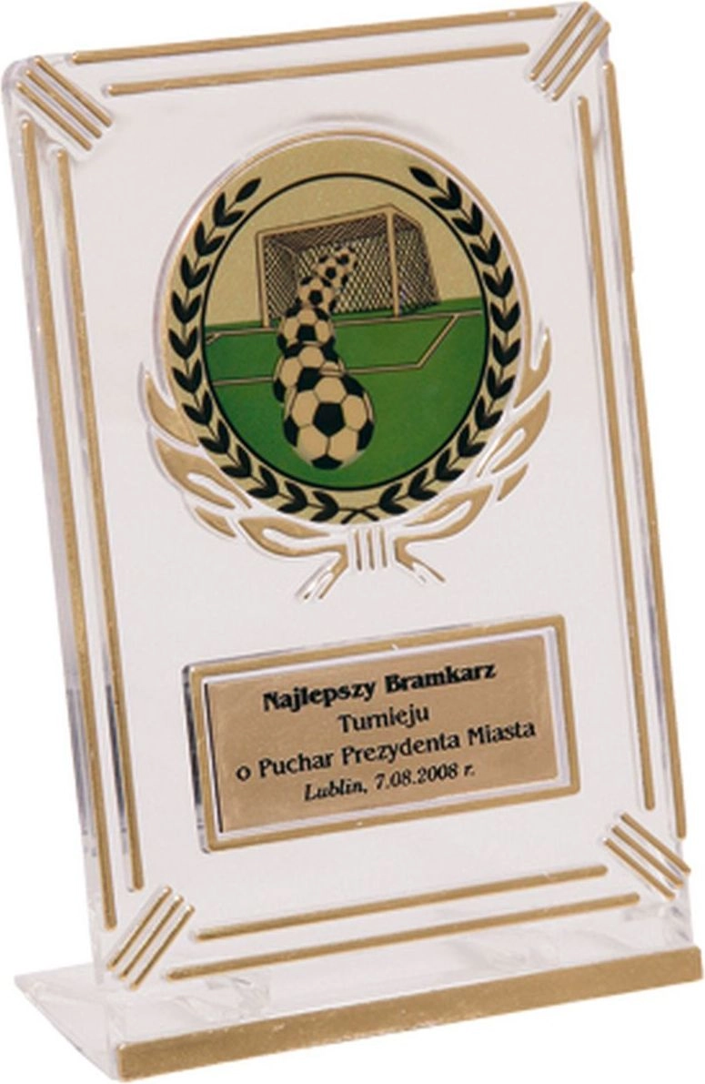 Victoria Sport Plastic trophy - transparent