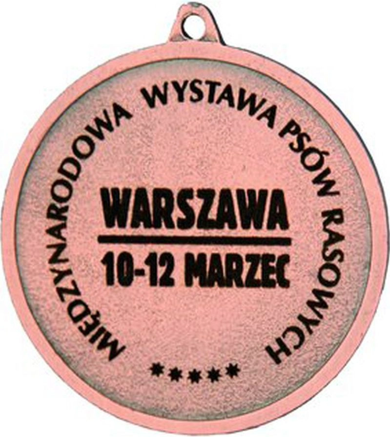 Victoria Sport Metal Medal with laser