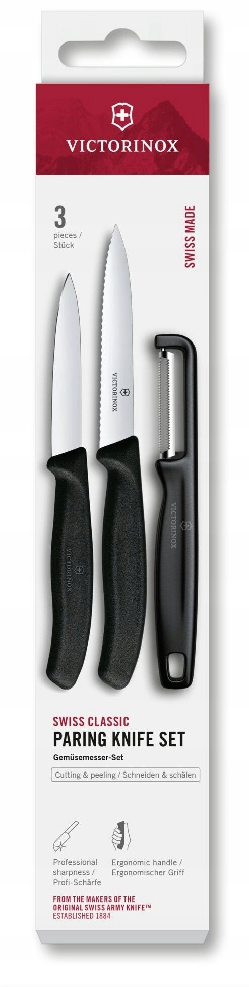 Victorinox Swiss Classic 3 tlg. Gemüsemesser