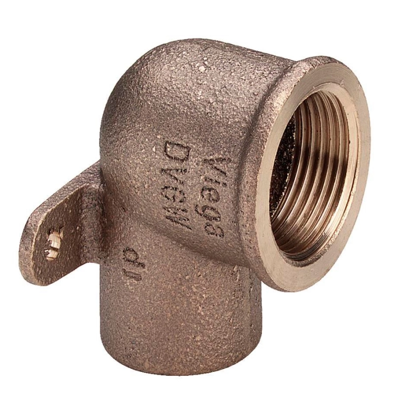 Viega Knee with wall connector 15mm