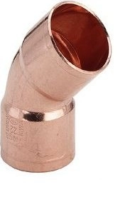 Viega Two cup arch copper 45°