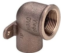 Viega Knee with wall fittings 15mmx1/2&quot