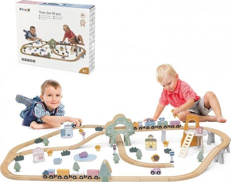 Viga Toys Wooden train for children